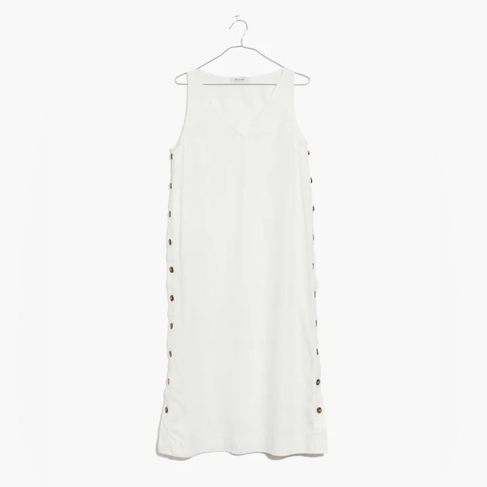 m a d e w e l l • side button dress